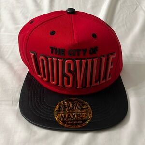 NWOT MAX HEADGEAR “The City of Louisville” SnapBack.